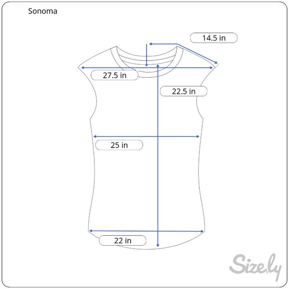 ⚡Sonoma Life+Style Salmon Colored Top - Picture 7 of 7